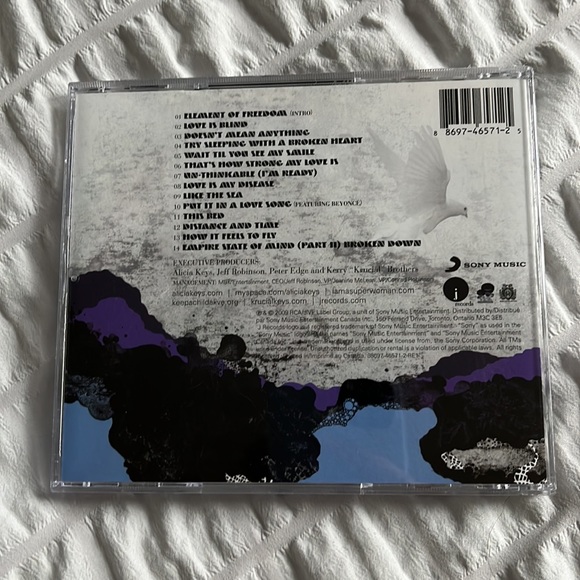Alicia Keys Elements Of Freedom CD - Picture 2 of 3